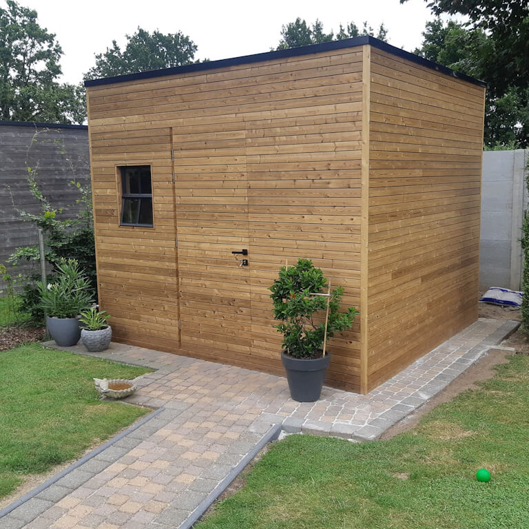 Vernieuwing tuinhuis