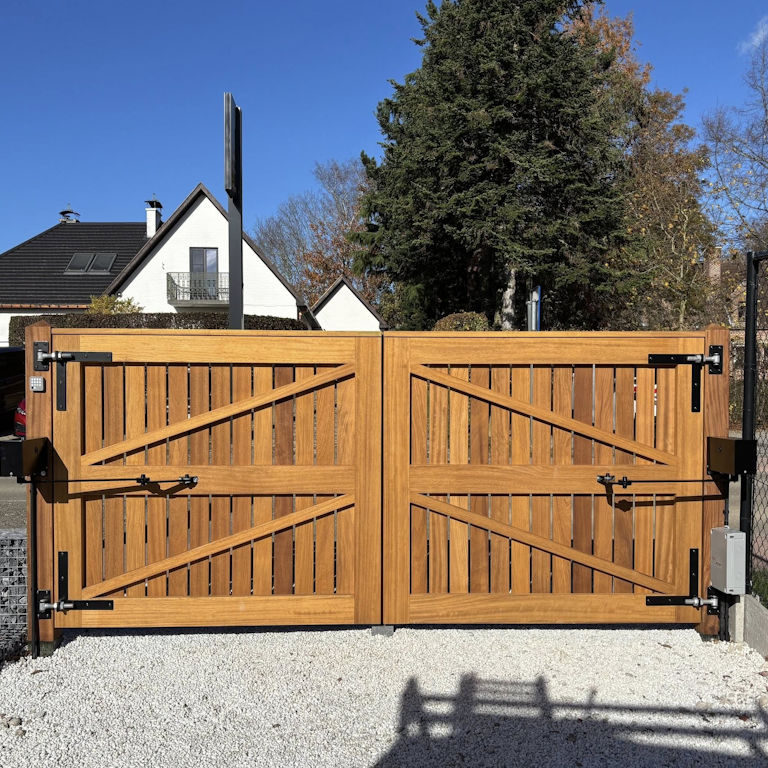 Automatische poort voor parking